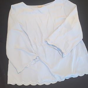 Light blue shirt. Worn a couple of times. Good condition